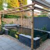 Guadalupe Bamboo Pergola 1 x 4 m