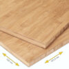 Beach-Woven Bamboo Plywood 3-Ply Carbonized 1215 x 1220 x 20 mm