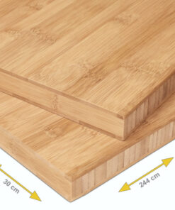 Bamboo Plywood 3-Layer Carbonized Regular-Pressed 2440 x 300 x 30 mm