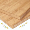 Bamboo Plywood 3-Layer Carbonized Regular-Pressed 2440 x 605 x 30 mm