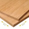 5-Ply Carbonized Side-Pressed Bamboo Plywood 2440 x 300 x 20 mm