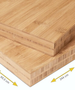 Bamboo Plywood 5-Layer Carbonized Regular-Pressed 2440 x 605 x 40 mm