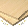5-Ply Natural Side-Pressed Bamboo Plywood 1215 x 1220 x 20 mm