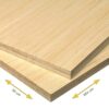 5-Ply Natural Side-Pressed Bamboo Plywood 2440 x 300 x 20 mm