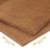 Bamboo Panel Guadua Crushed 2440 x 1220 x 13 mm