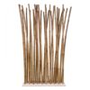 Bamboo Room Divider with White Base Plate 100 x 200 cm