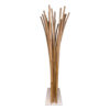 Bamboo Room Divider with White Base Plate 100 x 200 cm