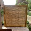 Woven Bamboo Fence, Vertical, 180 x 180 cm