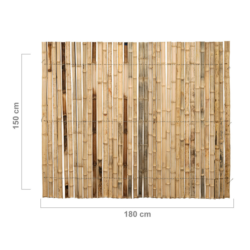 bamboemat-halfrond-rol-zw_180-150cm_2-800x800-2.jpg Half-Round Black Bamboo Fence Roll 180 x 150 cm
