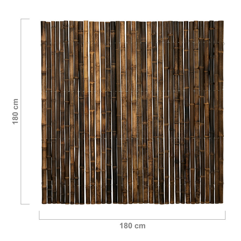 bamboemat-halfrond-rol-zw_180-180cm_1-800x800-2.jpg Half-Round Black Bamboo Fence Roll 180 x 180 cm