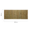 Bamboo Curl Roll 250 x 100 cm