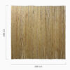 Bamboo Fencing Roll 180 x 250 cm