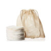 100% Biodegradable Recycled Set with 16 Bamboo Makeup Remover Pads