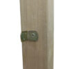 Fence Support L-Bracket, Yellow Galvanized &ndash; 6 pcs