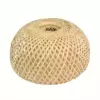 Farmhouse-Style Hand-Woven Bamboo Rattan Lampshade
