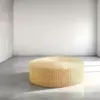 Round Handmade Bamboo Meditation Cushion