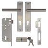 Cylinder Lock with Stainless Steel Door Fitting