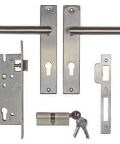 Cylinder Lock with Stainless Steel Door Fitting