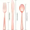 75-Piece Rose Gold Cutlery Set