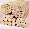50/30/10 pcs Unfinished Bamboo Wood Sticks, 6 Sizes