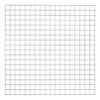 Galvanised Wire Mesh Panel, 10 x 10 Mesh, 180 x 180 cm