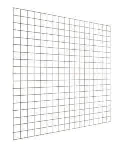 Galvanised Wire Mesh Panel, 10 x 10 Mesh, 180 x 180 cm