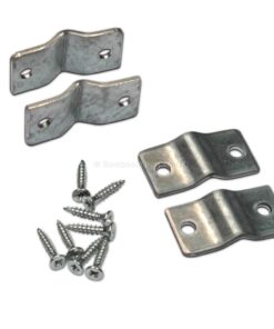Galvanised Mesh Clip &ndash; 4 pcs