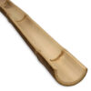Half-round Black Bamboo Pole Java &Oslash; 7-10 x 300 cm