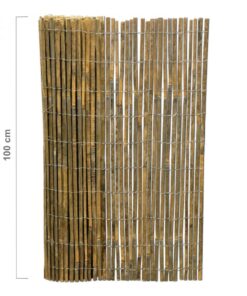 Split Bamboo Fence 500 x 100 cm