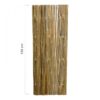 Sale. Half price on the split bamboo fencing roll 500 x 150 cm, only 15 pieces left.