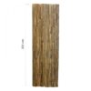 Split Bamboo Fencing Roll 500 x 200 cm