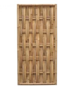 Woven Bamboo Fence, Vertical, 90 x 180 cm