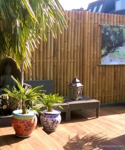 Giant Bamboo Fence Panel 180 x 180 cm