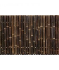Giant Black Bamboo Fence Panel 180 x 120 cm