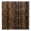 Giant Black Bamboo Fence Panel 180 x 180 cm