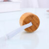 Glass Bottle with Bamboo Lid and Silicone