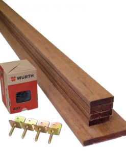 Wooden Installation Kit for Bamboo Fence 180 cm