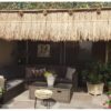 Black Bamboo Pergola Kit 2 x 3 m