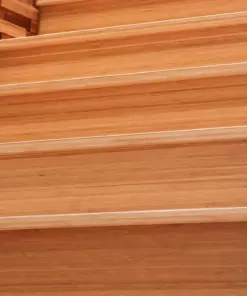 BamWood&reg; Vertical Caramel Stairs