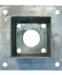 Post Base Plate, Hot-Dip Galvanized, 71 x 71 mm
