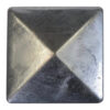 Pyramid Post Cap, Galvanized, 91 x 91 mm