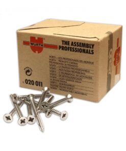 Stainless Steel Countersunk Screws 4 x 50 mm &ndash; 100 pcs