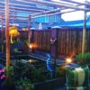 Trendline Black Bamboo Fence Panel 180 x 100 cm
