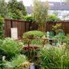 Trendline Black Bamboo Fence Panel 180 x 200 cm
