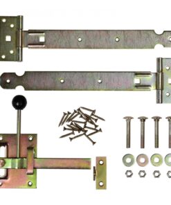 Garden Gate Hardware and Galvanised Lock