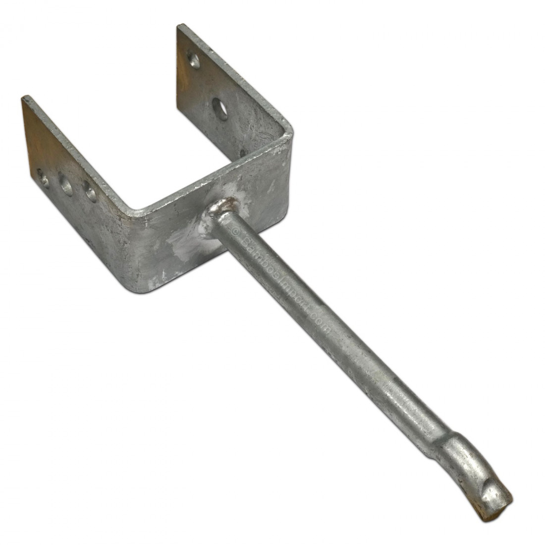 u-paalhouder-met-betonanker-thermisch-verzinkt-91-mm-punt-1100x1100-1.jpg U-Post Support with Ground Spike, Galvanized, 91 mm
