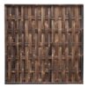 Black Woven Bamboo Fence, Vertical, 180 x 180 cm