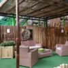 Black Bamboo Pergola Kit 2 x 3 m