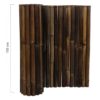 Black Bamboo Screening Roll Deluxe 180 x 100 cm