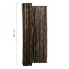 Black Bamboo Fence 180 x 200 cm